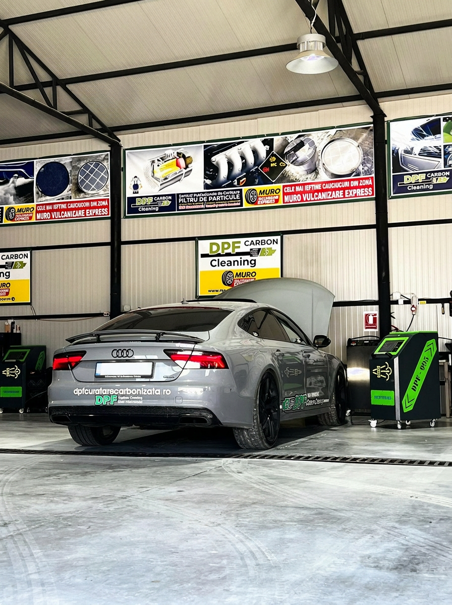 Curățare DPF în atelier