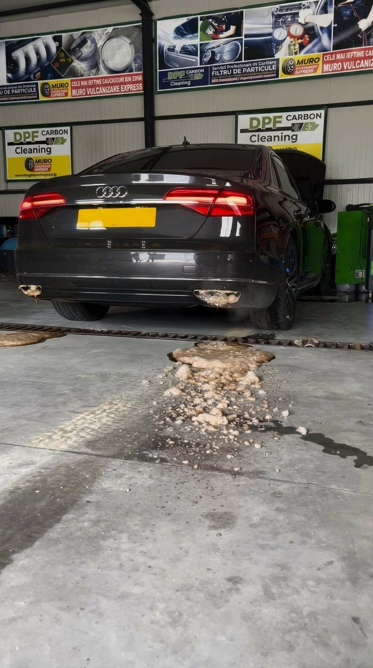 Curățare DPF în atelier